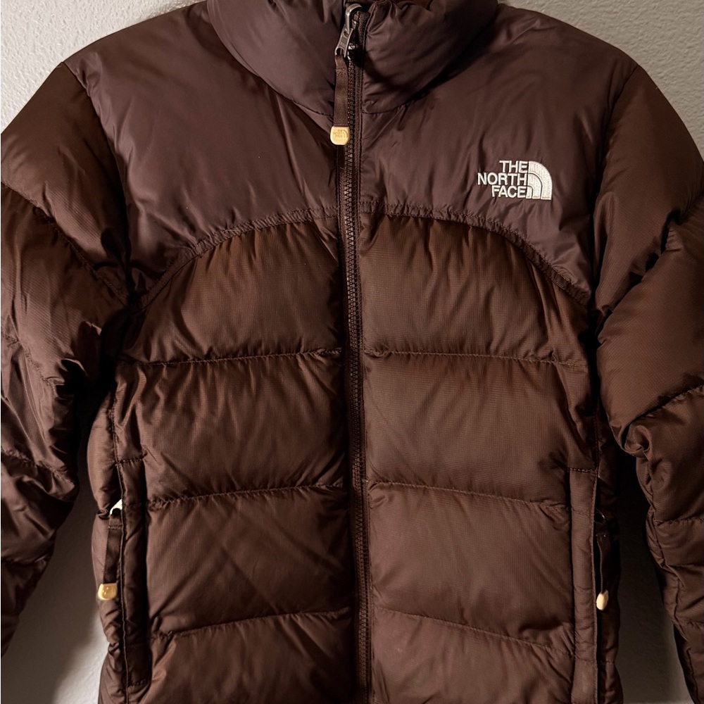 The North Face Men's Dark Brown Puffer Jacket